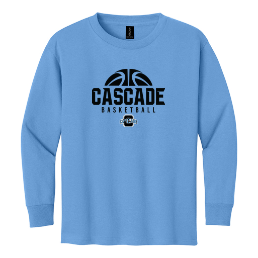Cascade Basketball 50/50 Youth Long Sleeve Shirt product