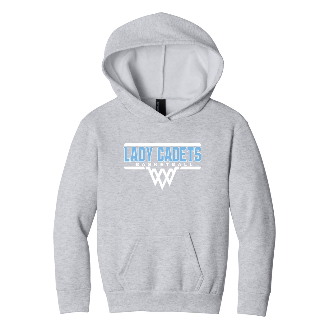 Lady Cadets Basketball Port & Co Youth Easy Fleece Hoodie product