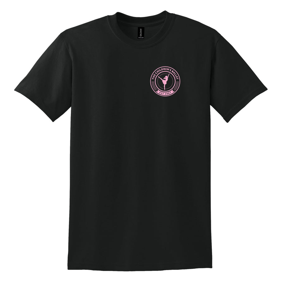 The Children's Ballet Pink Left Chest 50/50 TShirt product