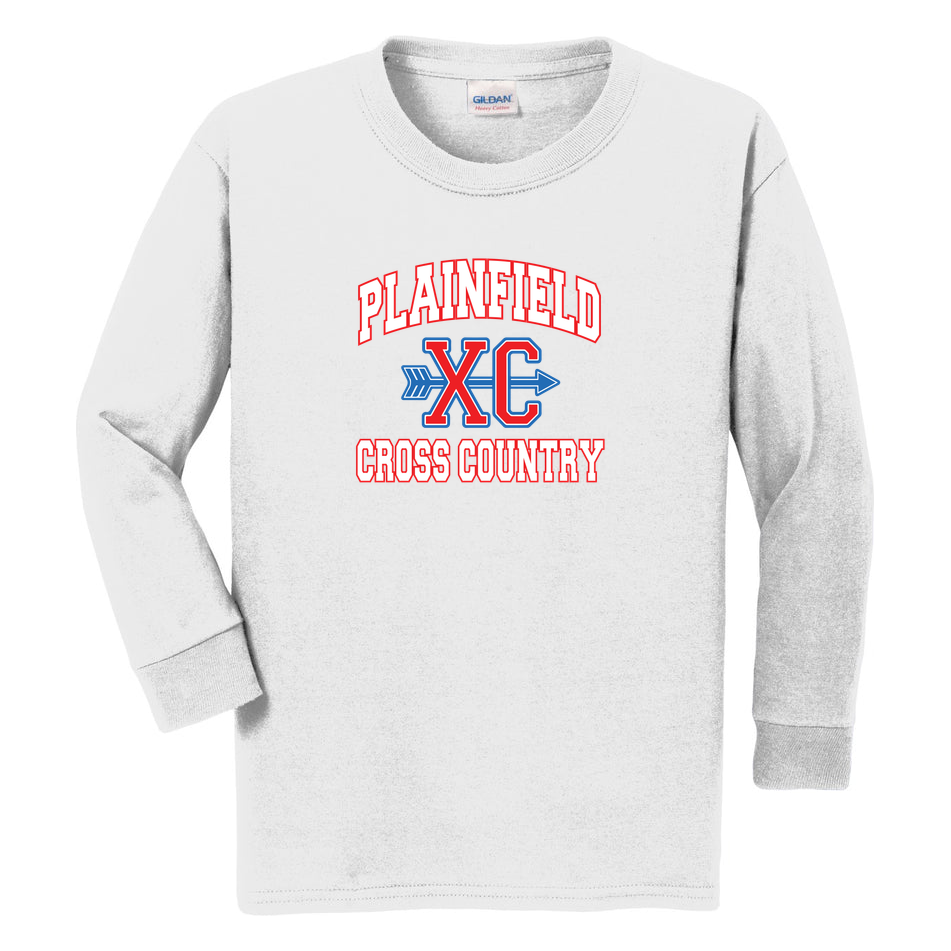 Plainfield Cross Country 50/50 Youth Long Sleeve Shirt product