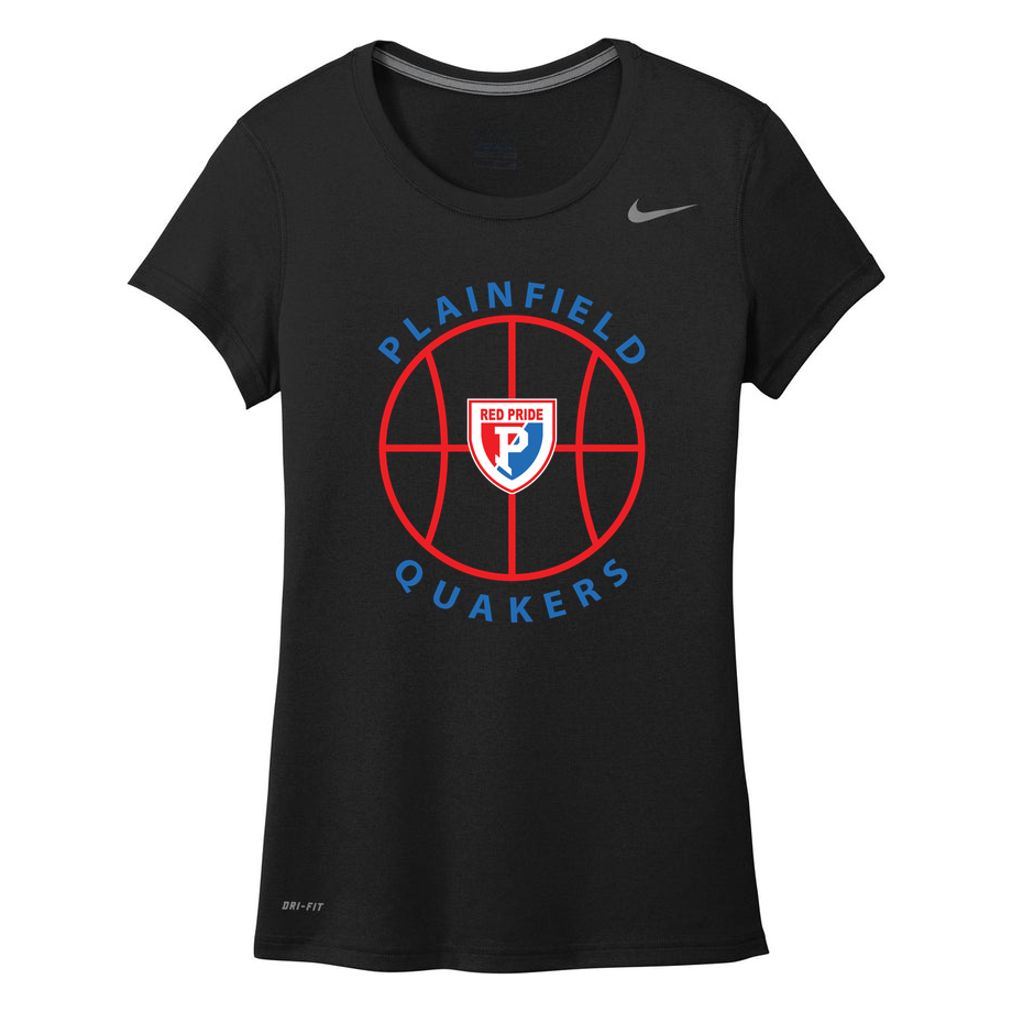 Plainfield Quakers Basketball Nike Legend Womens T product