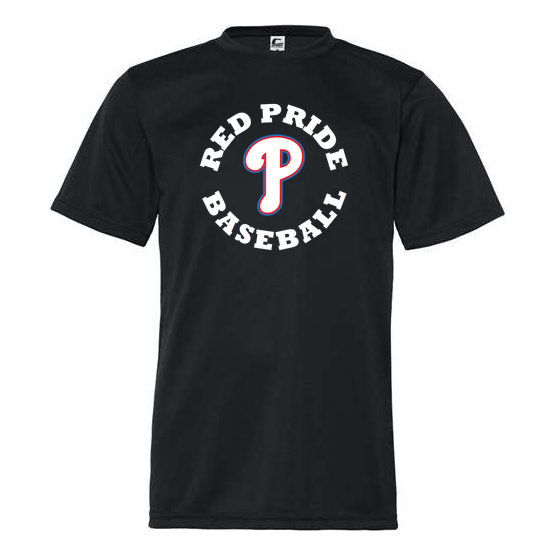 Plainfield Baseball Circle Spell Out Youth Dri Fit T product