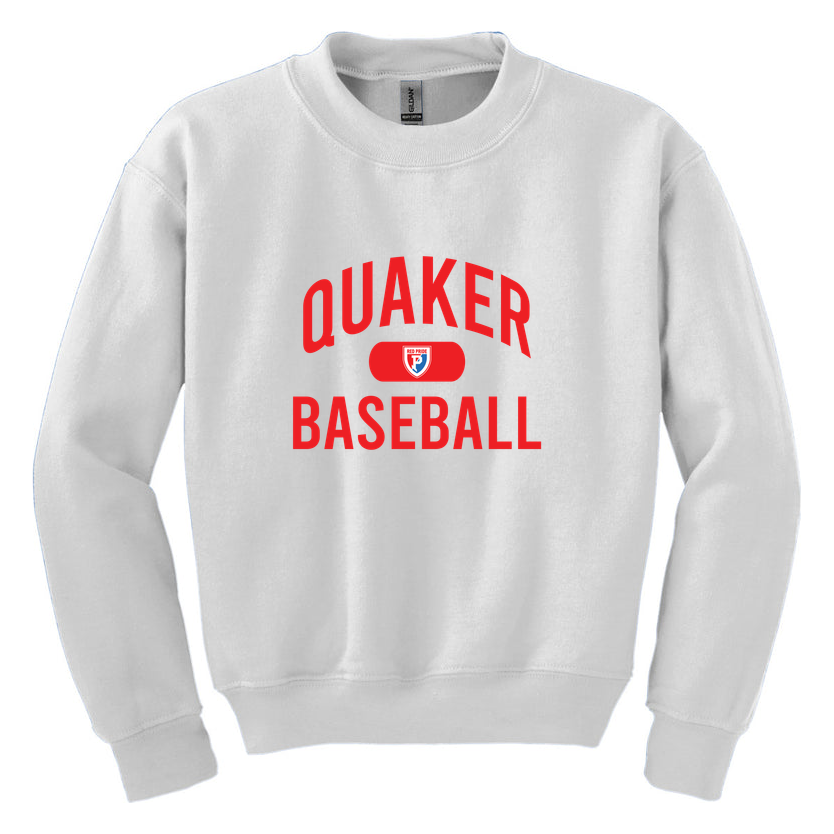 Quaker Baseball Youth Crew Neck Fleece product