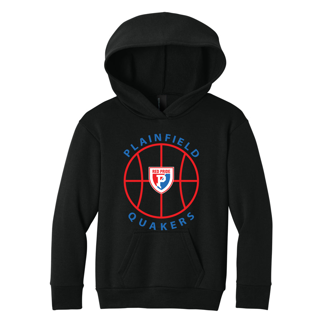 Plainfield Quakers Basketball Port & Co Youth Easy Fleece Hoodie product