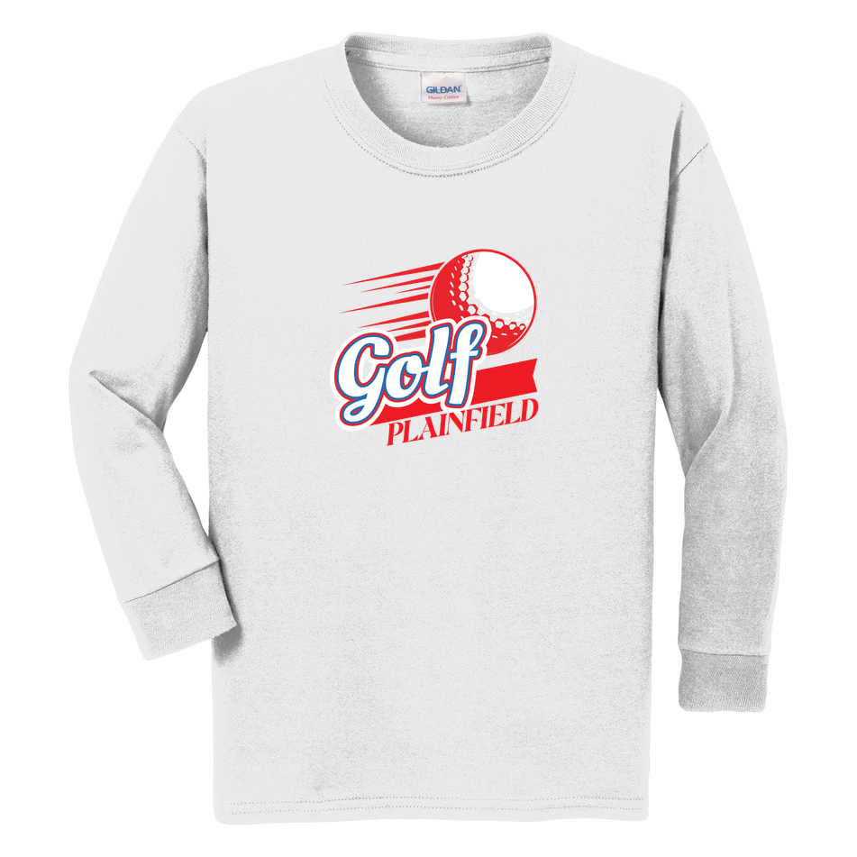 Plainfield Golf 50/50 Youth Long Sleeve Shirt product