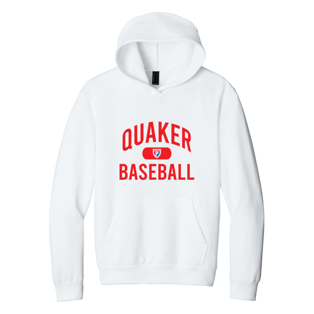 Quaker Baseball Port & Co Easy Fleece Hoodie product