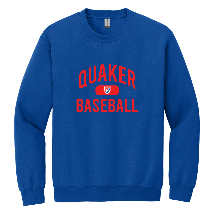 Quaker Baseball 50/50 Crew Neck Fleece product