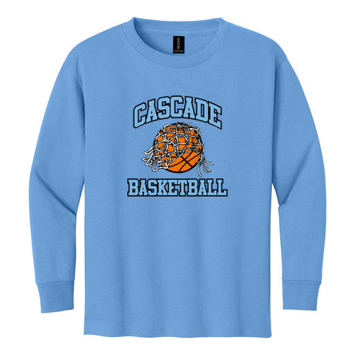 Cascade Basketball Graphic 50/50 Youth Long Sleeve Shirt product