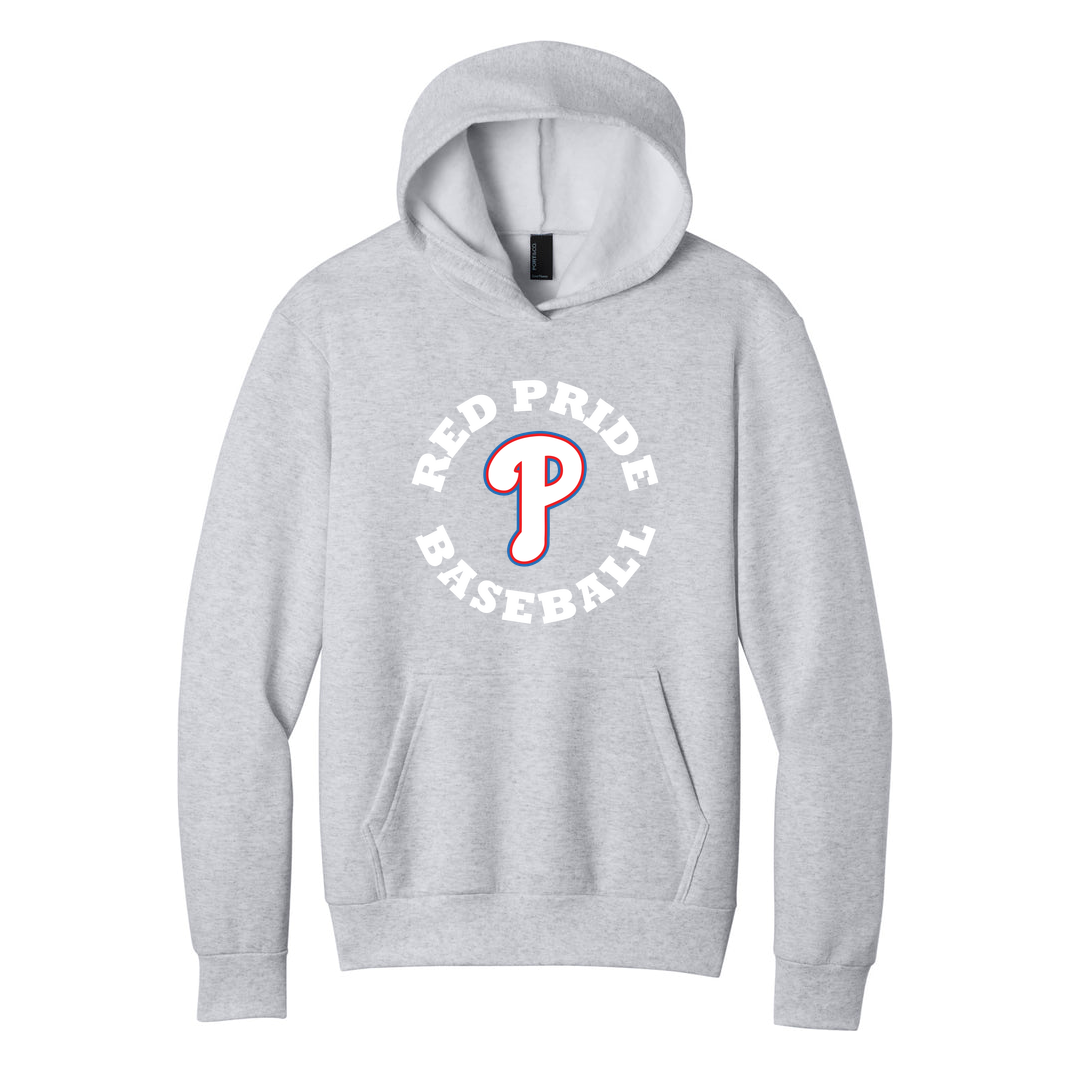 Plainfield Baseball Circle Spell Out Port & Co Easy Fleece Hoodie product