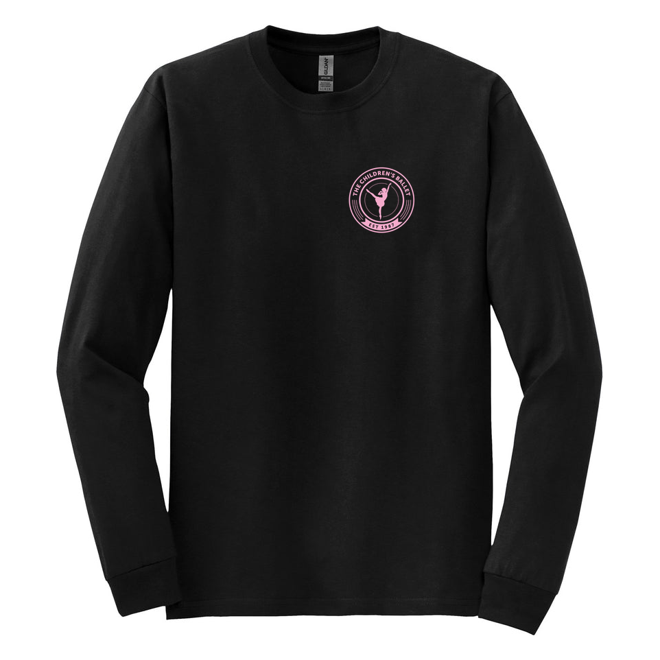 The Children's Ballet Pink Left Chest 50/50 Long Sleeve Shirt product