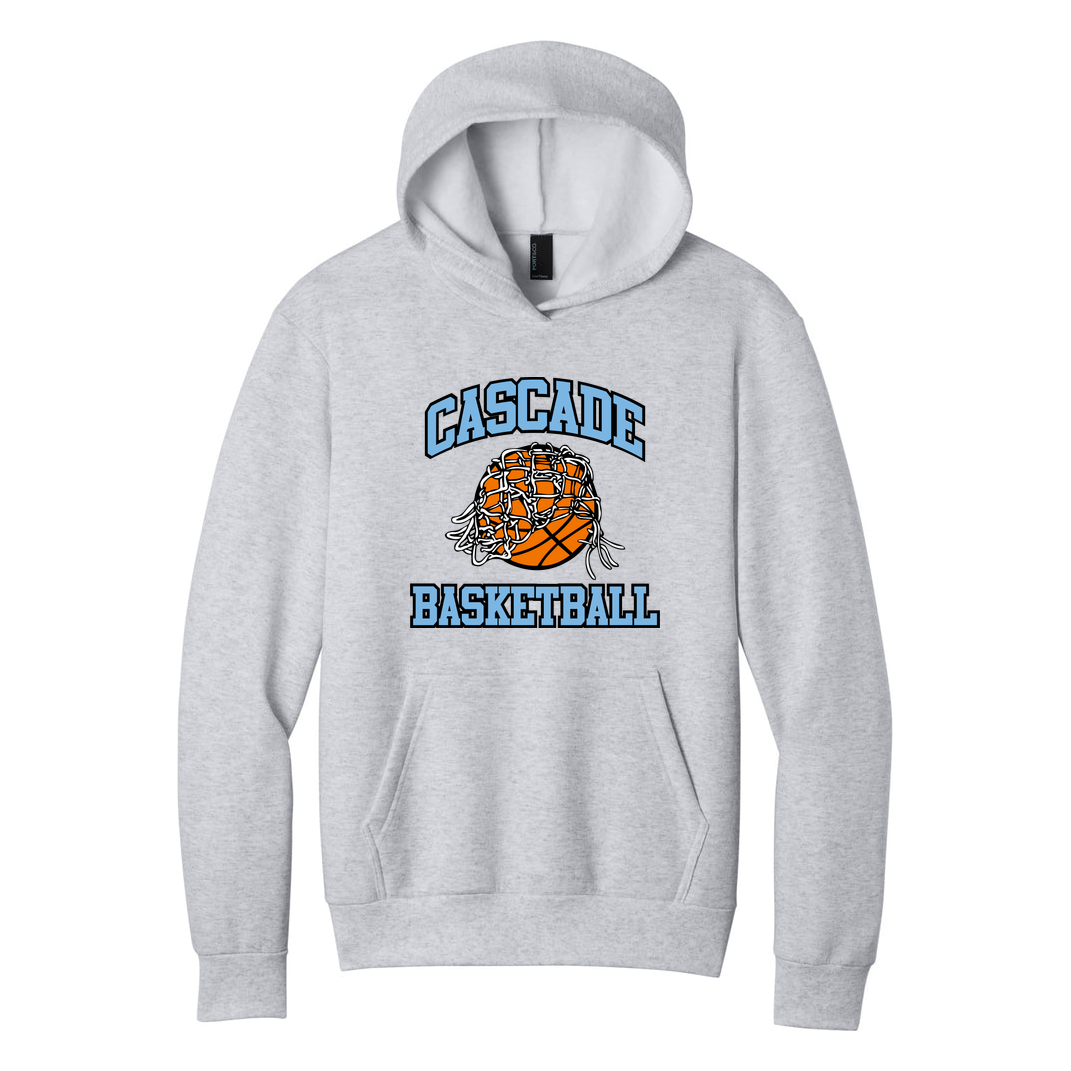 Cascade Basketball Graphic Port & Co Easy Fleece Hoodie product