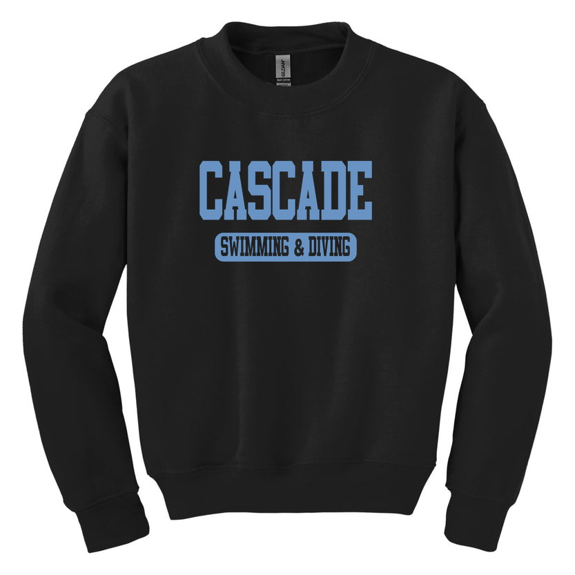 Cascade Swimming & Diving Youth Crew Neck Fleece product