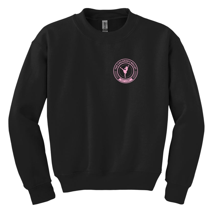 The Children's Ballet Pink Left Chest Youth Crew Neck Fleece product