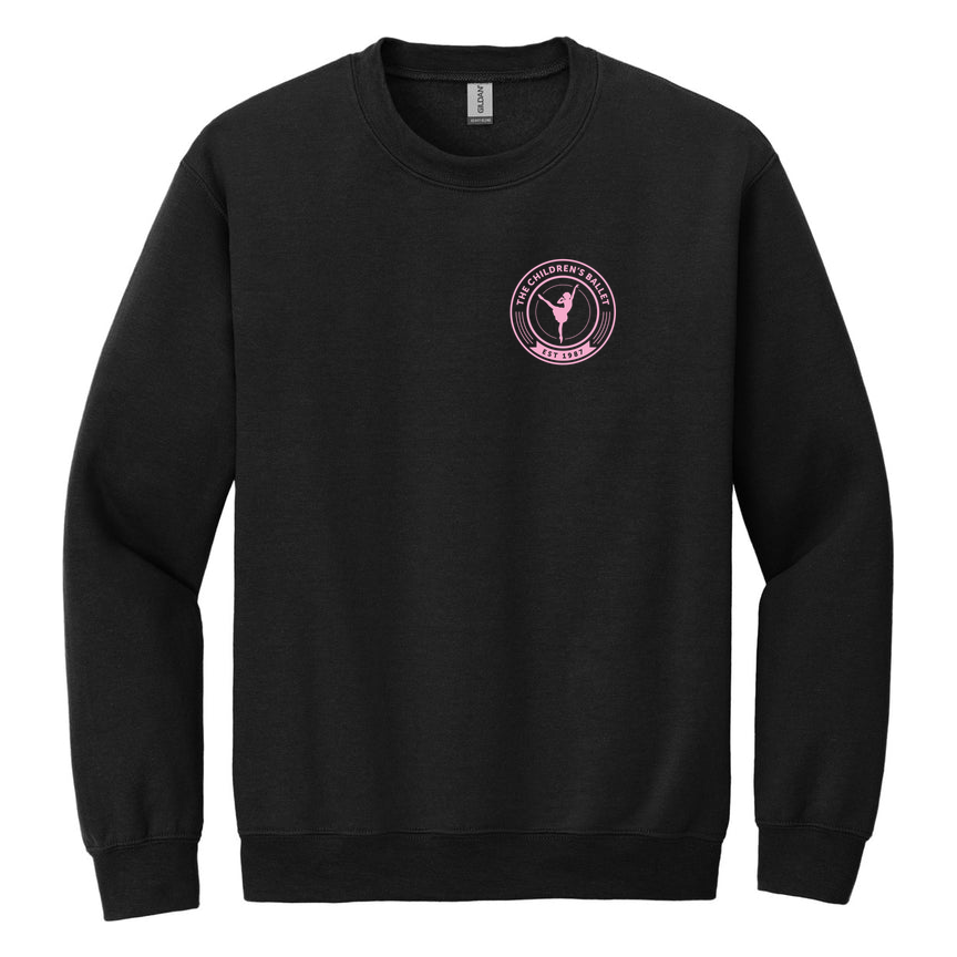 The Children's Ballet Pink Left Chest 50/50 Crew Neck Fleece product