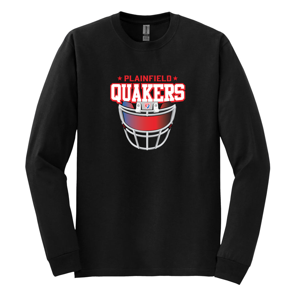 Plainfield Quakers Helment 50/50 Long Sleeve Shirt product