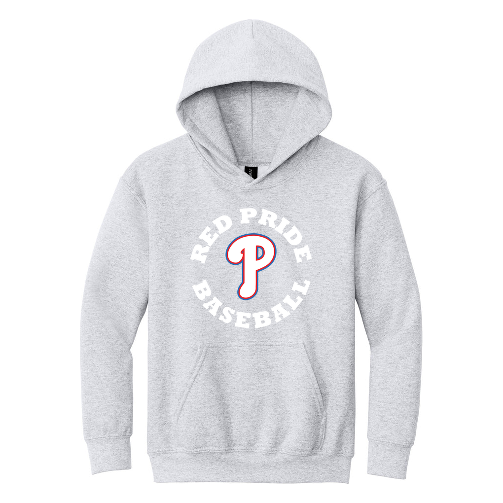 Plainfield Baseball Circle Spell Out 50/50 Youth Hoodie product