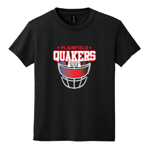 Plainfield Quakers Helment 50/50 Youth TShirt product