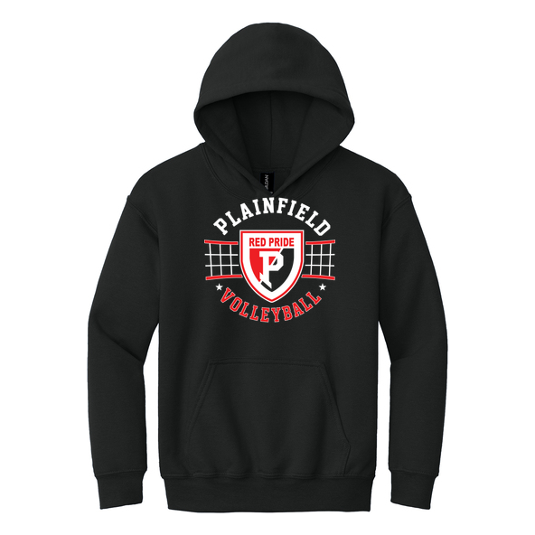 Plainfield Volleyball Sheild 50/50 Youth Hoodie product
