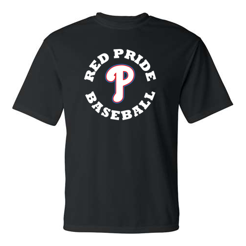 Plainfield Baseball Circle Spell Out Dri Fit T product