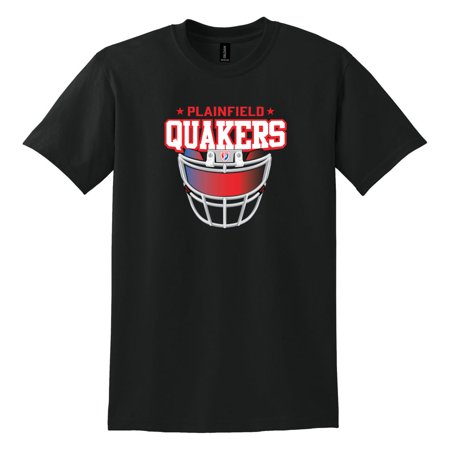 Plainfield Quakers Helment 50/50 TShirt product