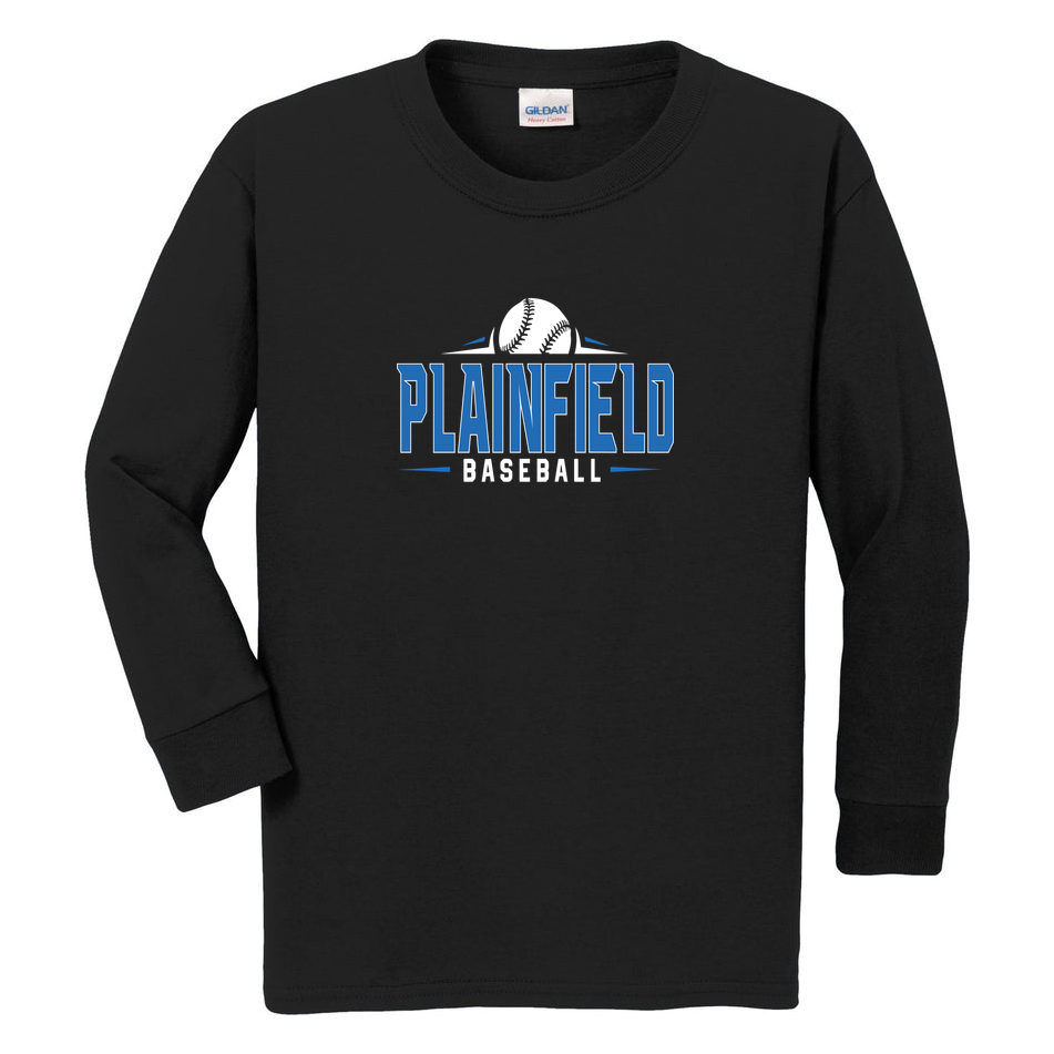 Plainfield Baseball 50/50 Youth Long Sleeve Shirt product