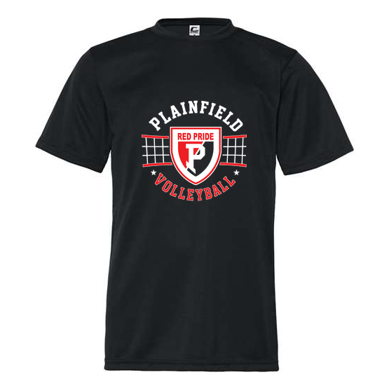 Plainfield Volleyball Sheild Youth Dri Fit T product