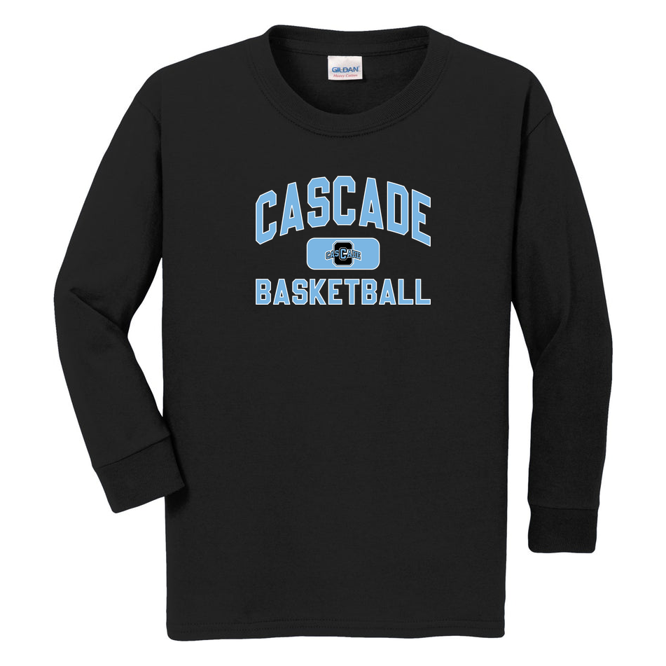 Cascade Basketball 50/50 Youth Long Sleeve Shirt product