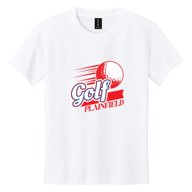 Plainfield Golf 50/50 Youth TShirt product