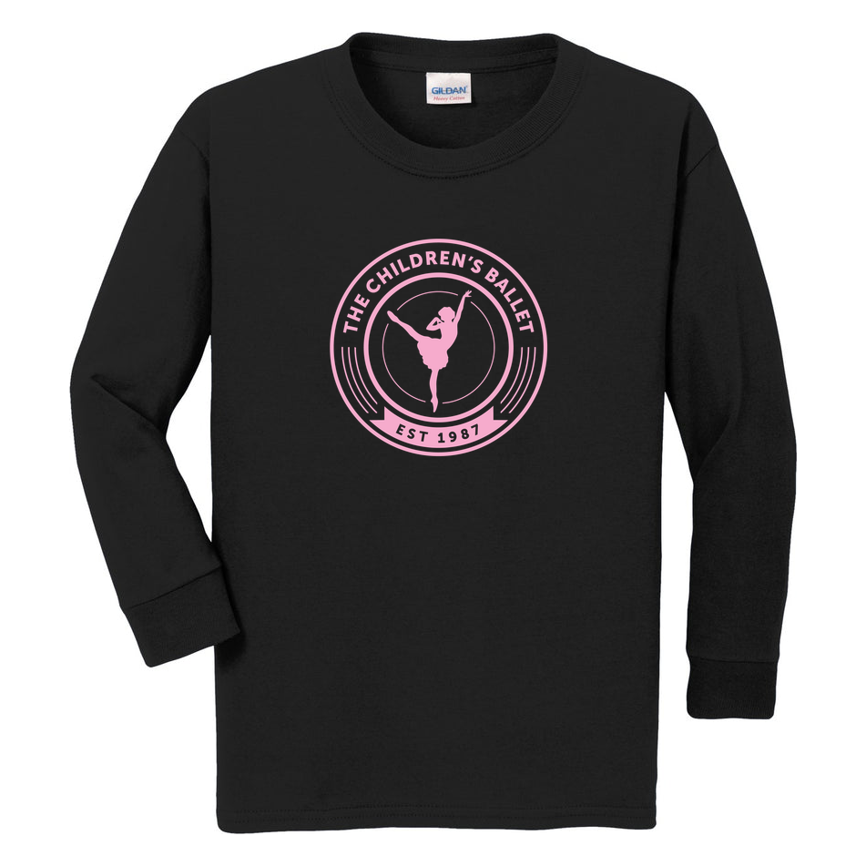 The Children's Ballet Pink 50/50 Youth Long Sleeve Shirt product