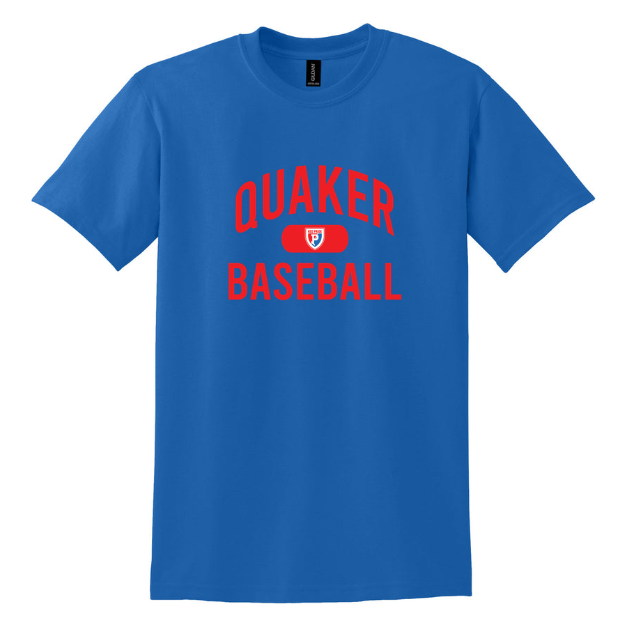 Quaker Baseball 50/50 TShirt product