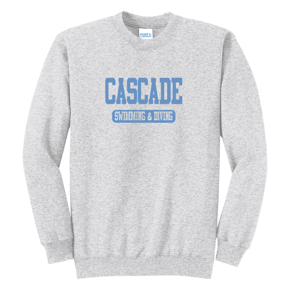 Cascade Swimming & Diving Port & Co Core Fleece Crewneck product