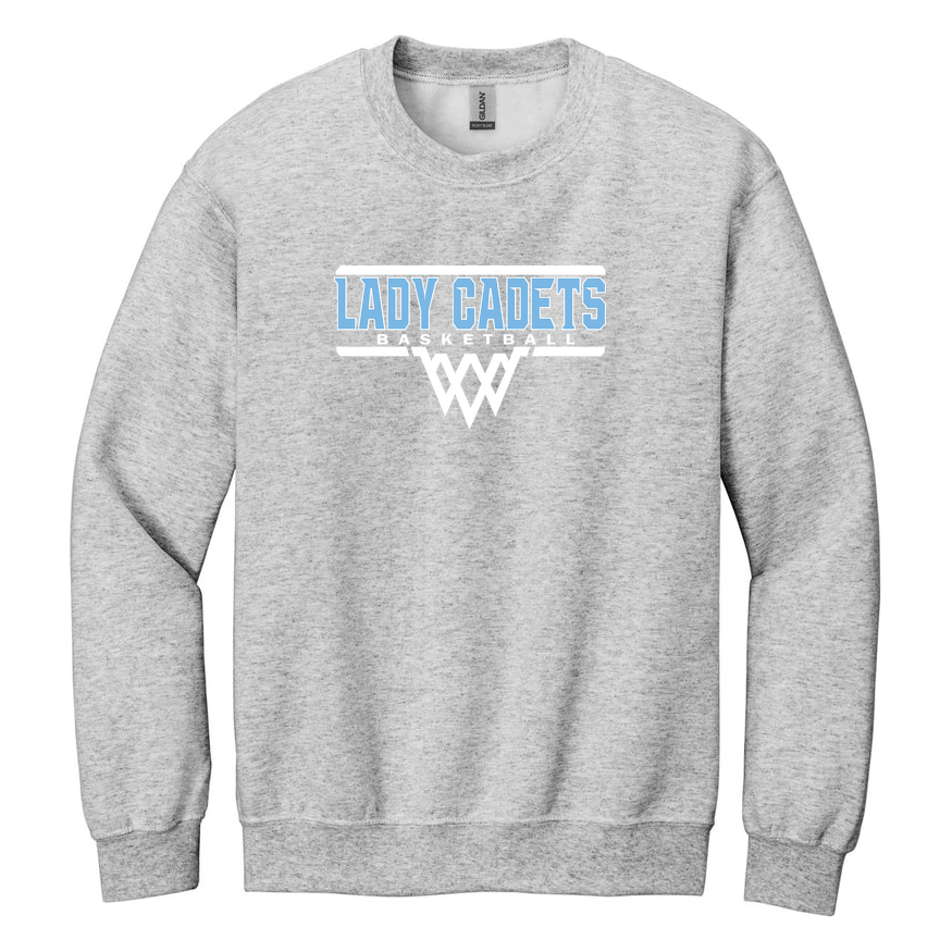 Lady Cadets Basketball 50/50 Crew Neck Fleece product