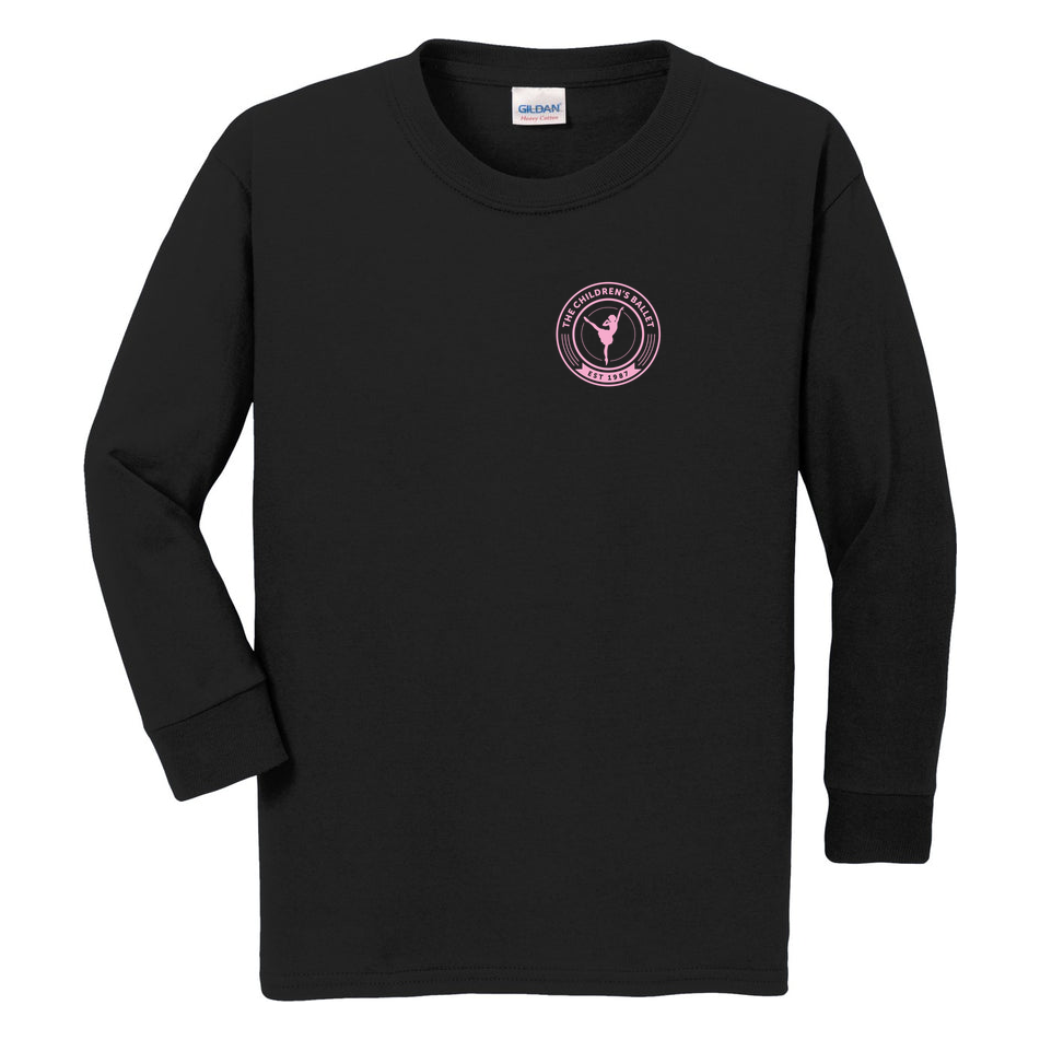 The Children's Ballet Pink Left Chest 50/50 Youth Long Sleeve Shirt product