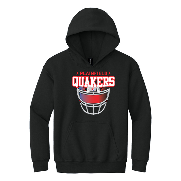 Plainfield Quakers Helment 50/50 Youth Hoodie product